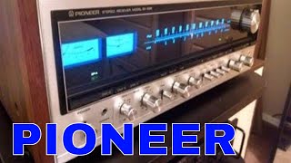 Amazing Pioneer SX-939 Vintage Stereo Receiver - Uncovered !!