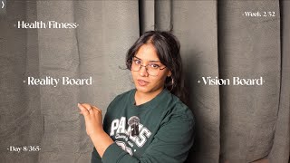 Full Turning my vision board into an action plan 2026 | week 2 of 52 Update