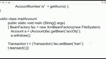 MCS4EB3 Advanced Java Programming : Module 5 - Spring Framework : Part 6 - Constructor Injection