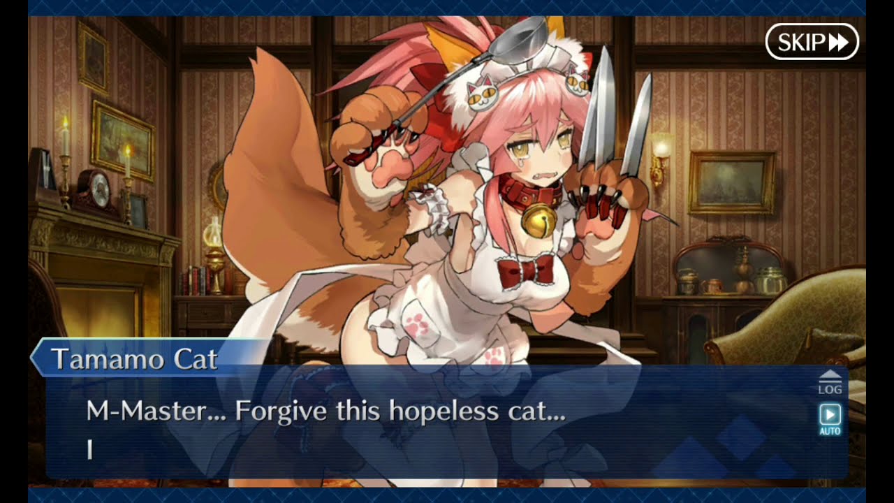FGONA TAMAMO CAT  VALENTINE CUTSCENE VOICED