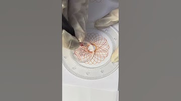 Do you like it? ✨ #asmr #spirograph #shorts