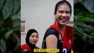 GOYANG BAR-BAR/ Sela Bernadeta pemain voli tercantik indonesia.👍👍