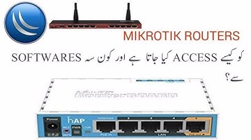 Basic Setup for Access Mikrotik Router Tutorial2 (Urdu/Hindi)