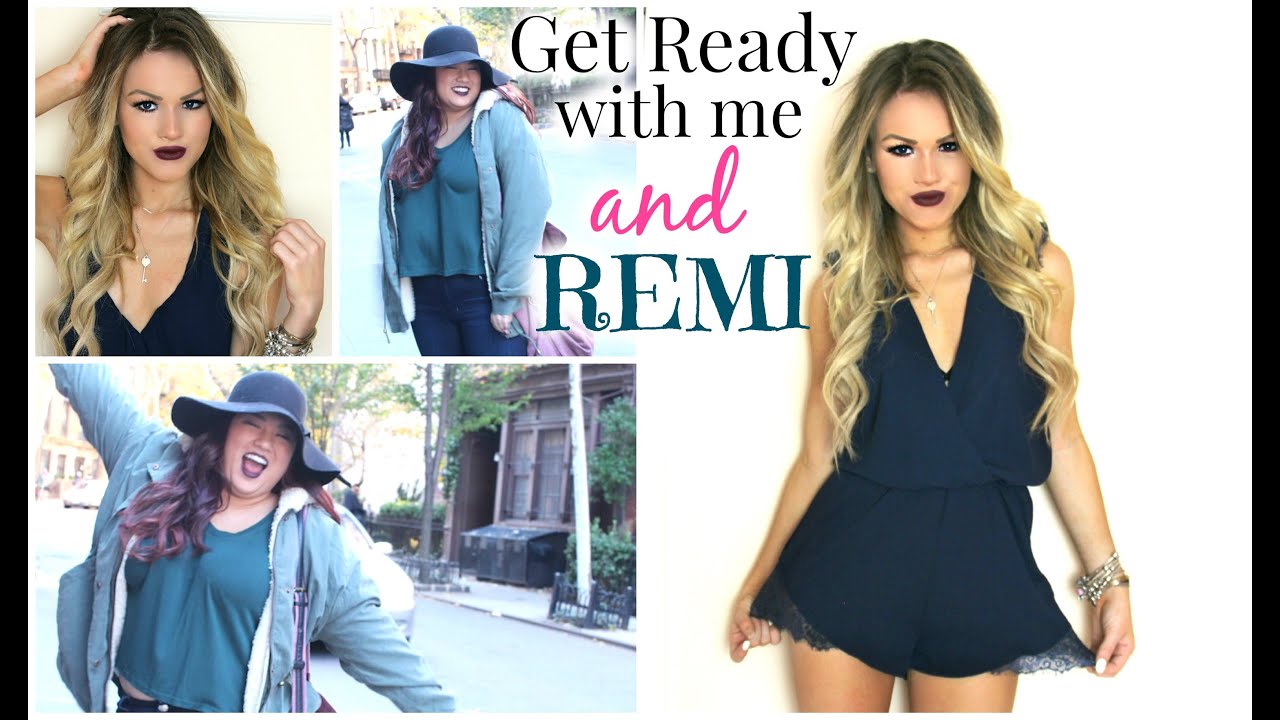 Get Ready with Me & MissRemiAshten | City Date Night