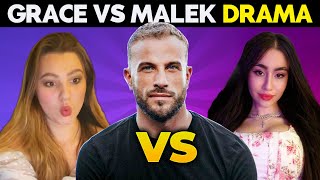 Grace Thorp Vs Malek Beef EXPLODES (E-Date Gone Wrong) Wealth