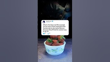 What easy way will lazy people find by giving the work to them?#story #storytime #reddit#askreddit