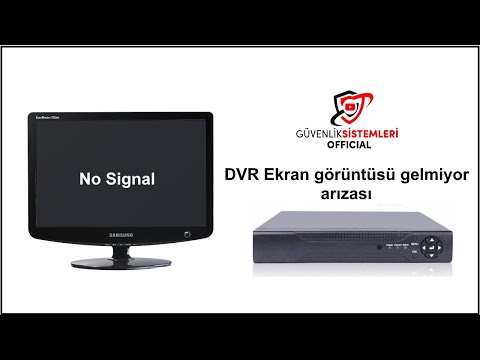 DVR Ekran görüntüsü gelmiyor arızası  l Kamera sisemi arıza çözümleri