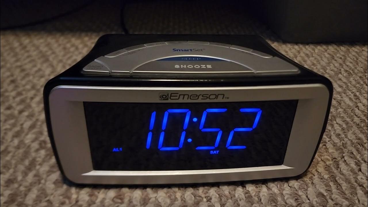 Emerson SmartSet CKS9031 Alarm Test YouTube