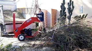 Wood Chipper Gtm - Gts 900 - 9Hp
