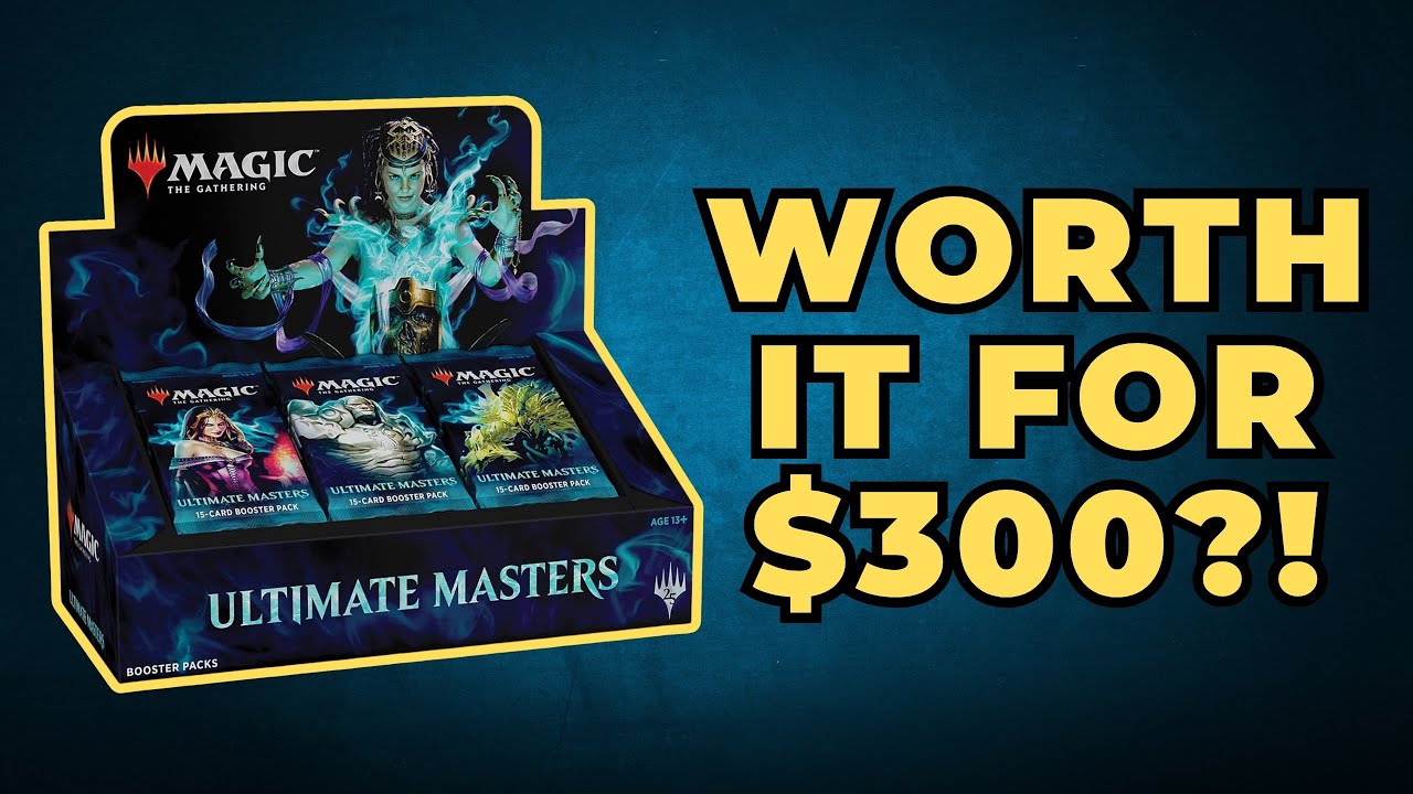Opening an Ultimate Masters Booster Box!!! 😍 - YouTube