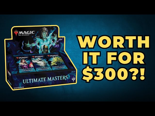 Opening an Ultimate Masters Booster Box!!!