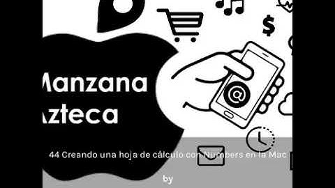 Mac y VoiceOver,  creando y editando una hoja de cálculo con Numbers, por roberto cancino ￼￼