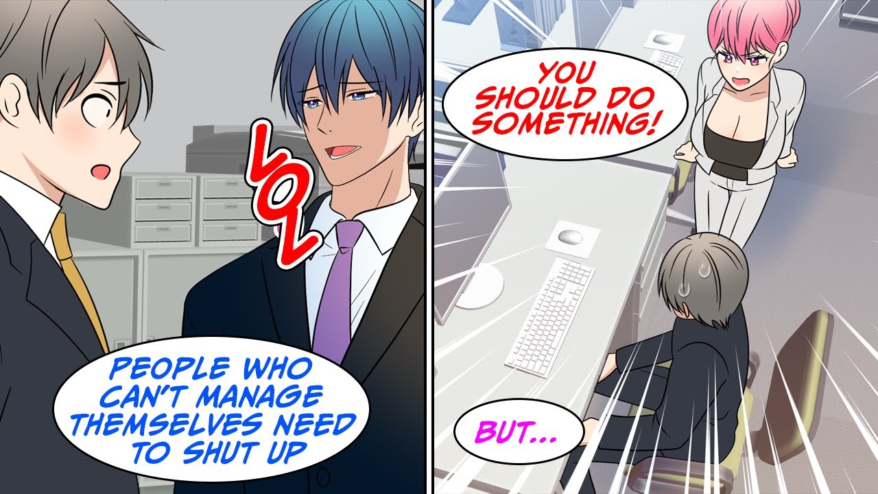 My colleague takes credit for my work and calls me fat… [Manga Dub]