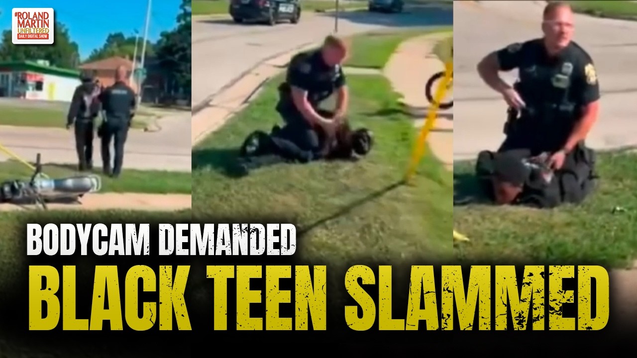 Black Teen Violently Slammed By Police. White Teens Left Untouched. BODYCAM DEMANDED.