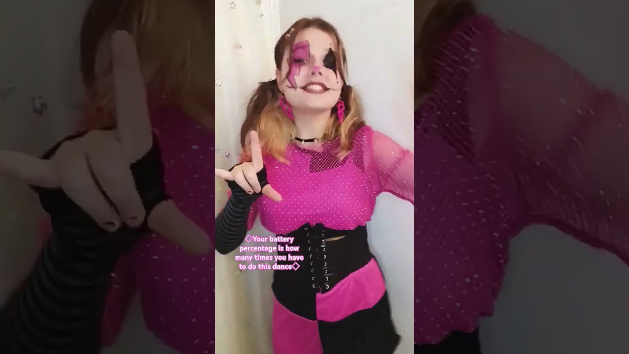 this dance is addictive.. #cosplay #clowncosplay #clown #oc #occosplay #clowncore #trending #fyp