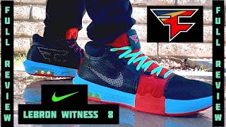 LeBron Witness 8 x FaZe Clan | FULL REVIEW #sneakers
