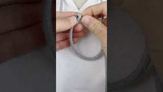 Sweatshirt belt tutorial part 4 🪢