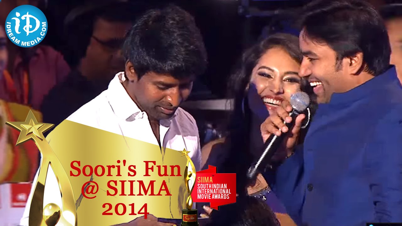 Soori Makes Funny Comments On Shiva Tamil Siima 2014 Youtube