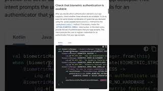 How to show Biometric Authentication Prompt?