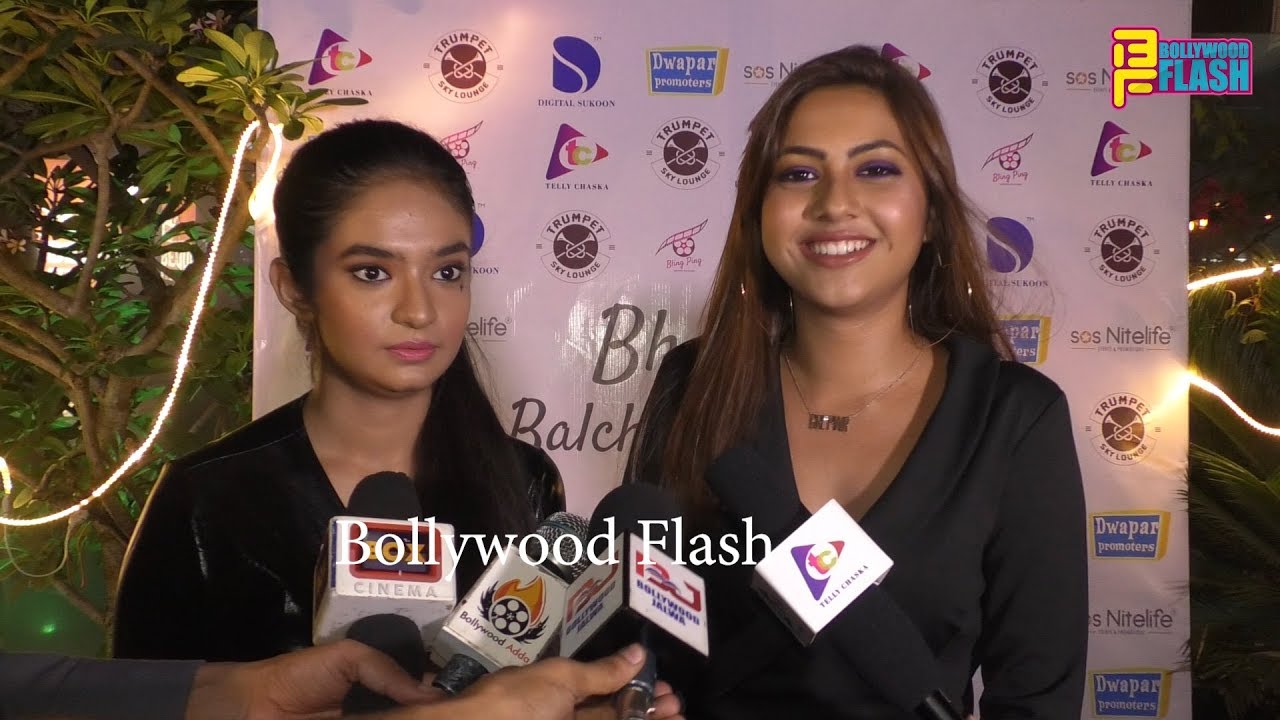 Anushka Sen & Reem Shaikh At Bhavesh Balchandani 18th Birthday Party 2019