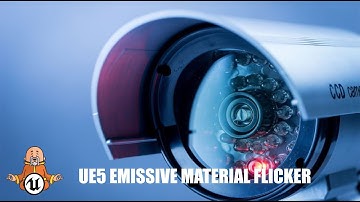UE5 Emissive Light Flicker - Unreal Engine 5 Tutorial