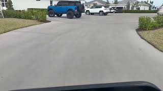 Golf Cart Ride thru an undisclosed Vero Beach Florida Community
