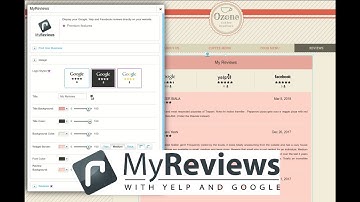 MyReviews intro - Step by step introduction on how to add reviews on Wix