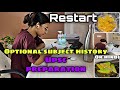 A Day with upsc aspirant 📚| optional subjects🤔| complete my geography or history slots or current
