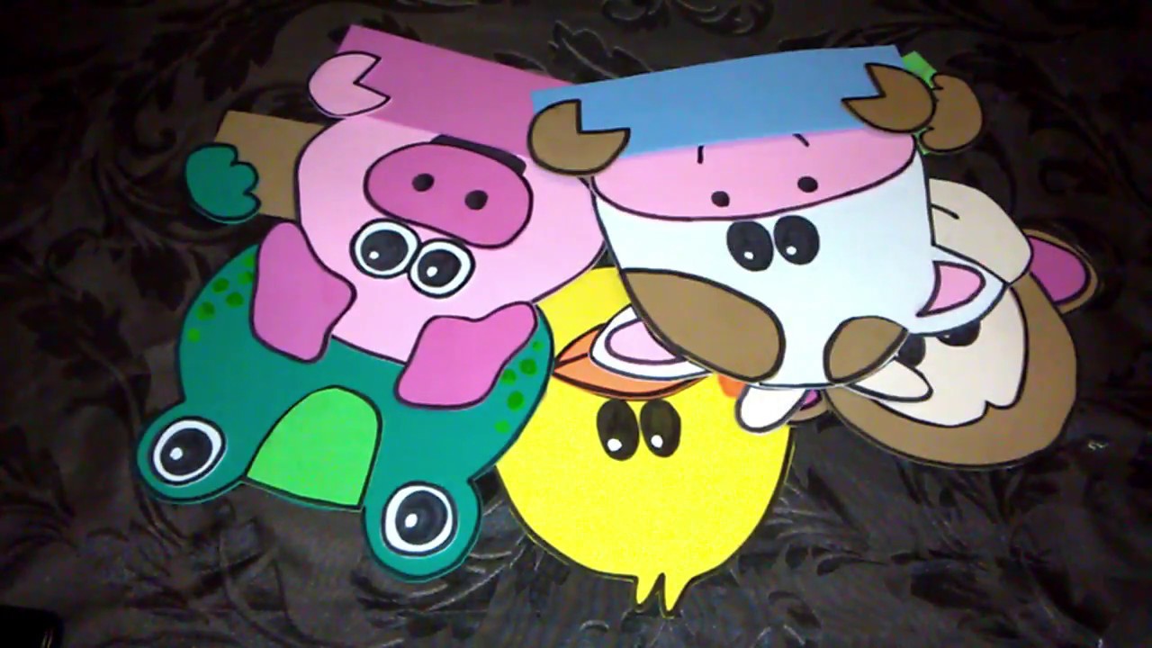 dibujos animados hechos en foami