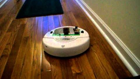 IRobot code to find wall and follow it.MOV