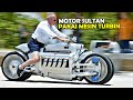 Using an airplane turbine engine the most expensive motorcycle in the world