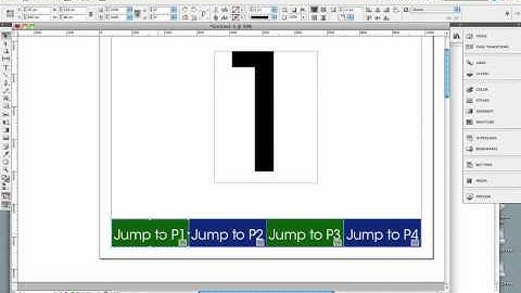 Making An Interactive PDF in InDesign CS5