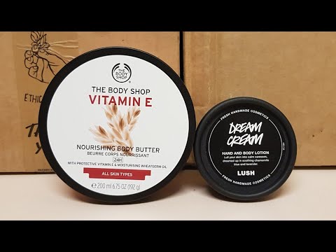 Видео: Body Shop Vitamin E Body Butter