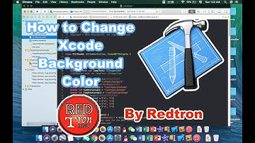How to Change Xcode Background Color to Dark Mode
