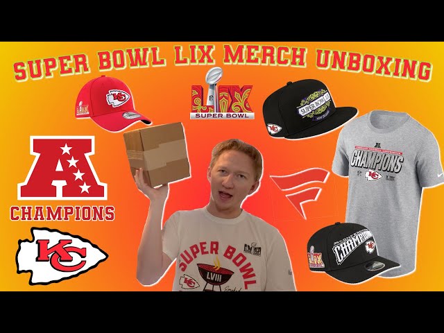 Kansas City Chiefs SUPER BOWL LIX (AFC Champions) Fanatics Merch