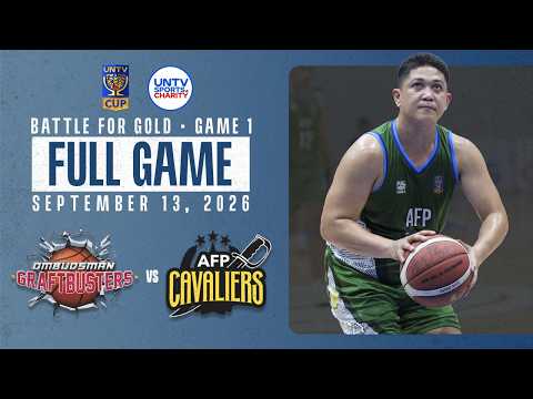FULL GAME: OMBUDSMAN vs AFP on September 13, 2026 | #UNTVCupSeason12 Game 1 Best-of-3 Finals