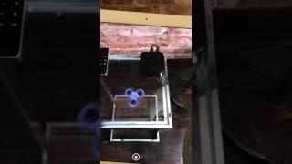 AR fidget spinner using Apple's ARKit screenshot 1