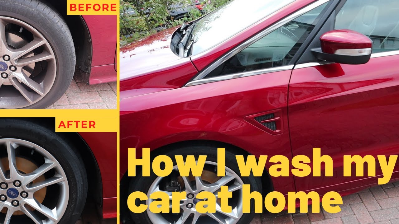 How I wash my car at Home Car wash YouTube