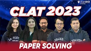 CLAT Previous Year Question Paper Solution (CLAT 2023 Exam Analysis) | CLAT Preparation screenshot 5