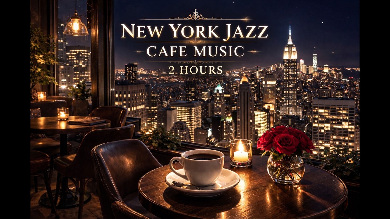 2 Hours of New York Calm Jazz Café Music for Study, Work, and Deep Focus – Vol.10