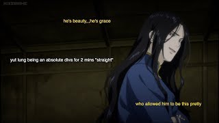 banana fish || yut lung being an absolute diva for 2 minutes straight