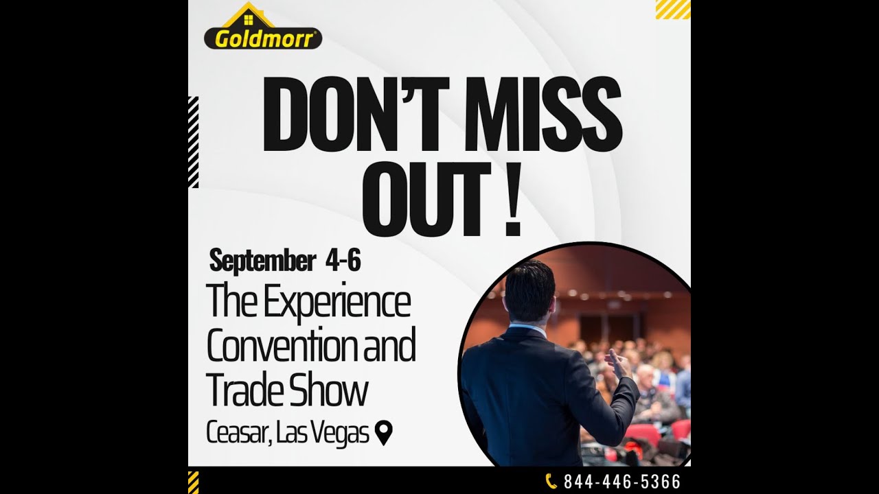 Join Goldmorr at The Experience Tradeshow, Sept '24!