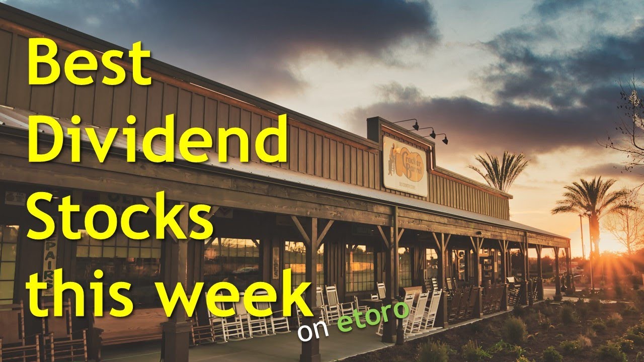 BEST DIVIDENDS STOCKS TO BUY NOW 4th Week of October YouTube