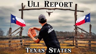 The Uli Report, Texas State Championships.
