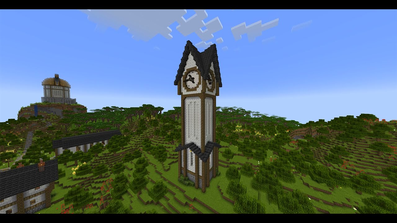 Cuckoo Clock Tower  |  Minecraft Create Mod
