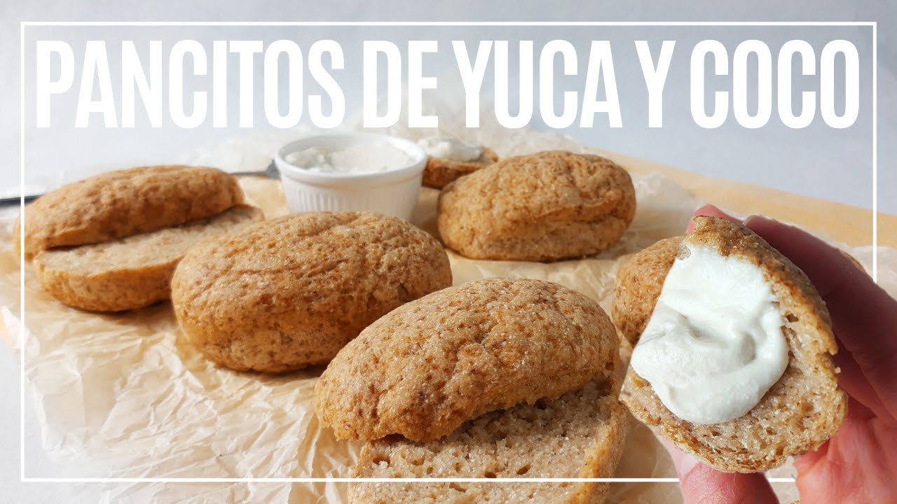 Pancitos de yuca y coco | sin gluten, sin huevos, sin levadura