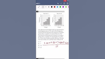 Difficult Histogram Question on the SAT! #shorts #maths #sat #satprep #math #sattest