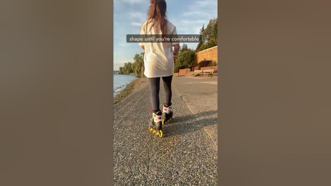LEARN TO ROLLERBLADE!! First steps from the beginning!!Beginner tutorial #inlineskate #rollerblading