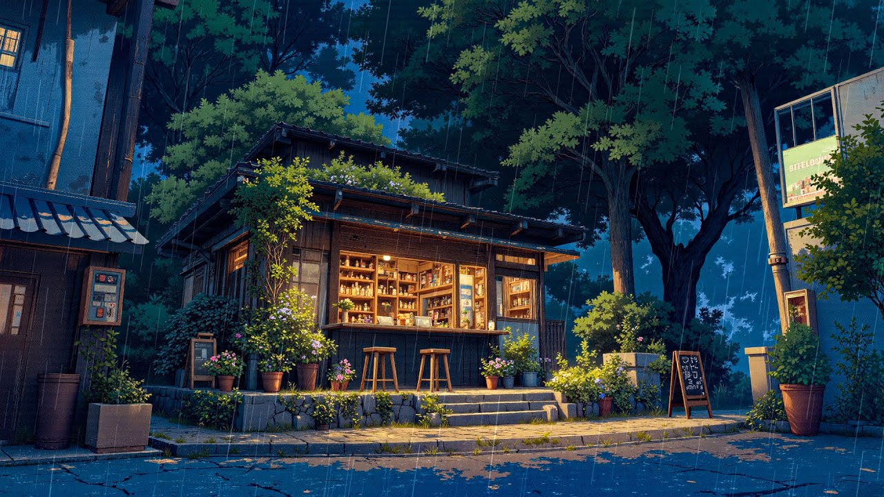 ⁣September Focus Together 📖☕ Lofi Study Time for Calm Minds 🍀 with Lofi Coffee ~ Lo-fi Rain Mix ☔