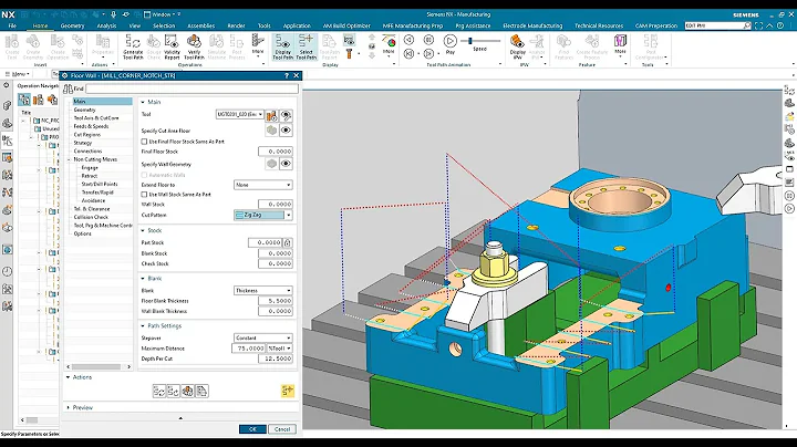 NX CAM | Feature Based Machining